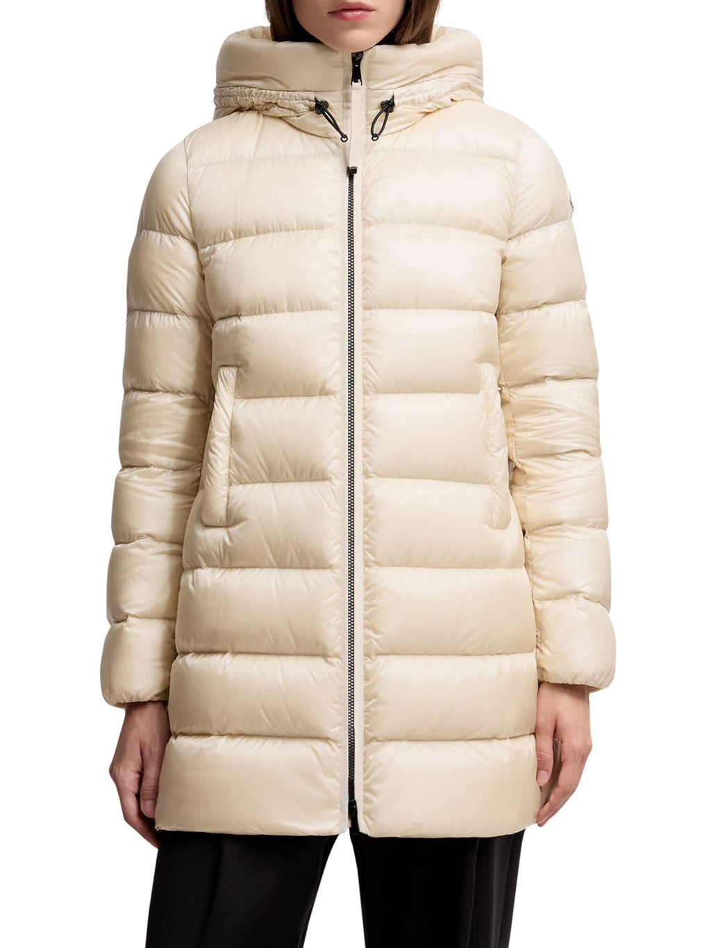 MIDI Suyenne Down Jacket With Hood Moncler – Гарантія оригінальності – детальний вид