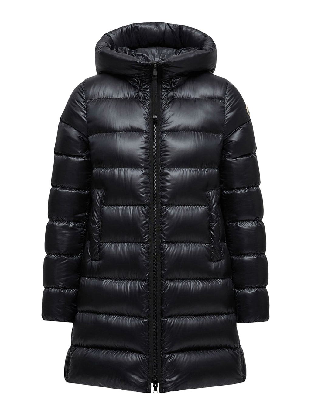 MIDI Suyenne Down Jacket With Hood Moncler – Гарантія оригінальності – боковий вид
