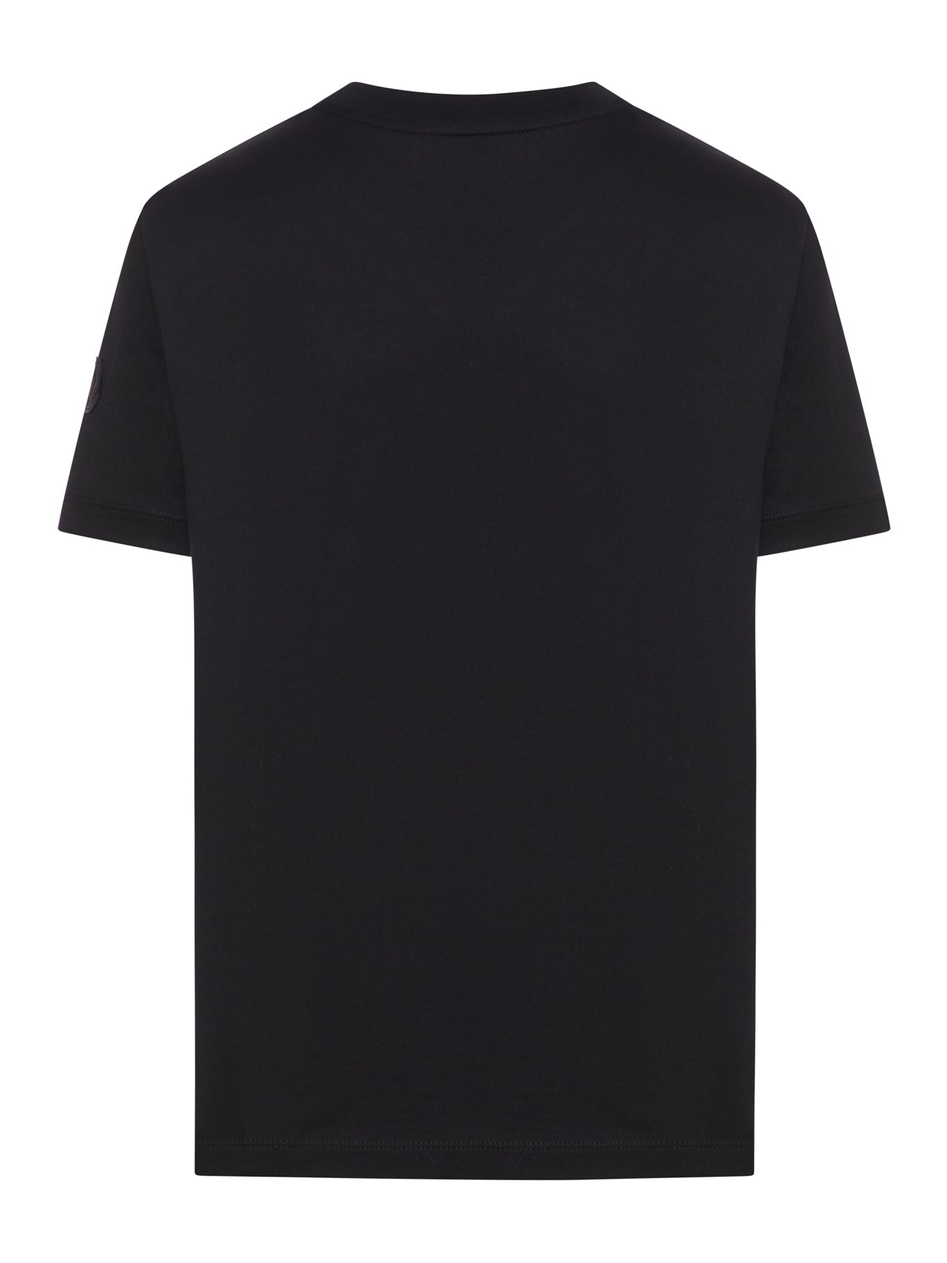 Оригінальна T-Shirt In Mercerised Jersey Moncler – вид ззаду