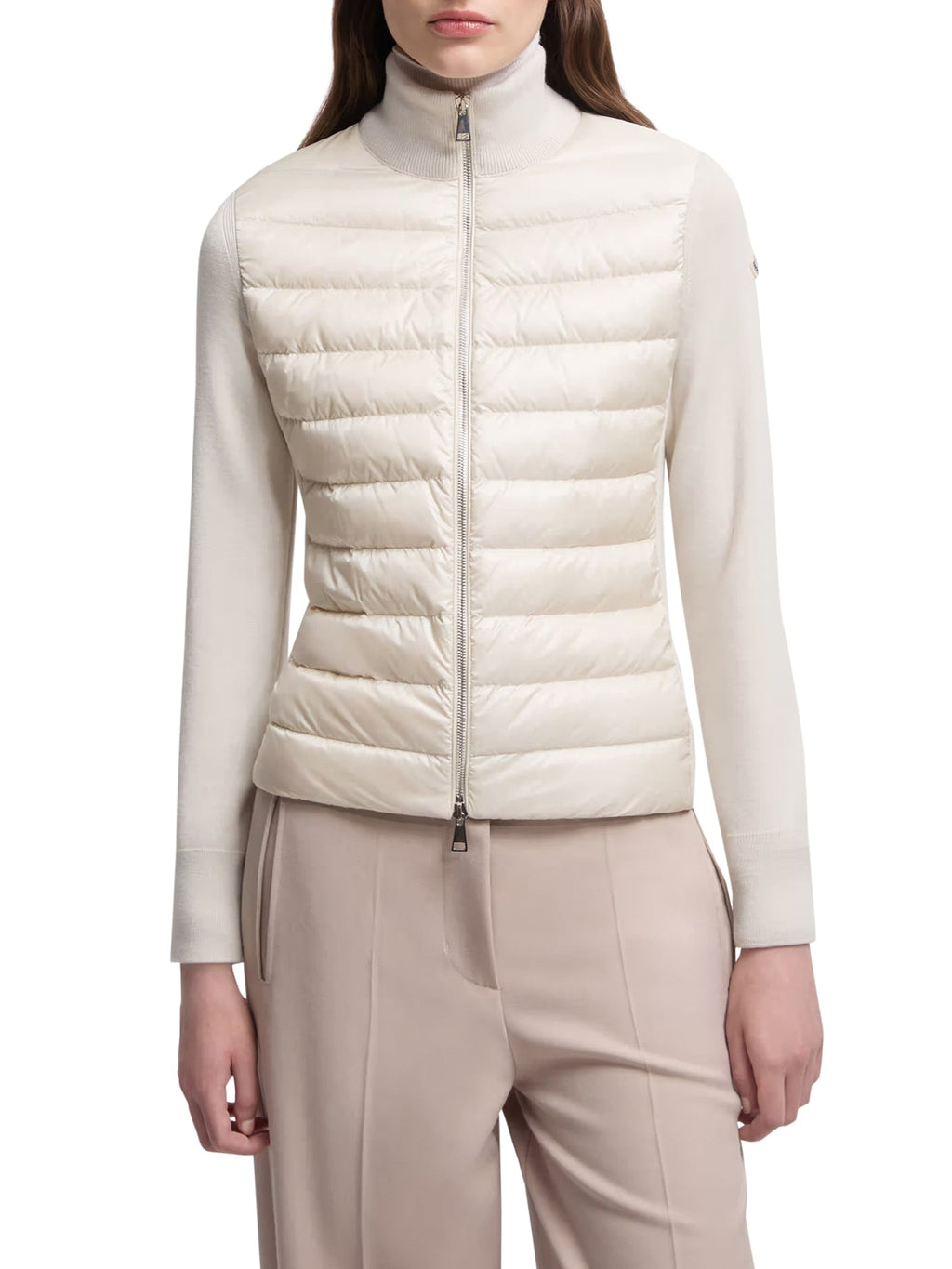 Wool Padded Cardigan With Zip Moncler оригінал – Купити в Україні – детальний вид