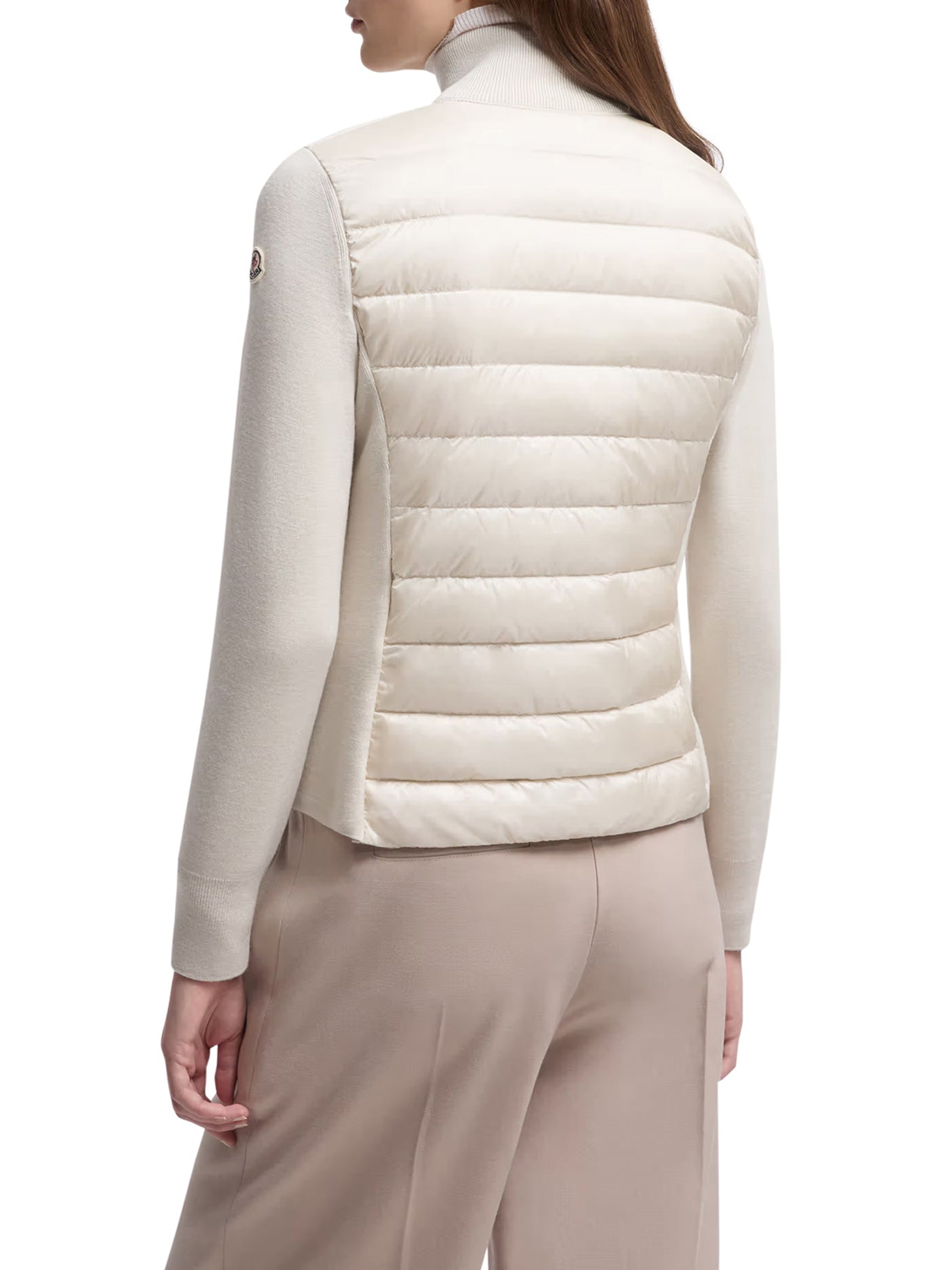 Wool Padded Cardigan With Zip Moncler оригінал – Купити в Україні – збільшений вид