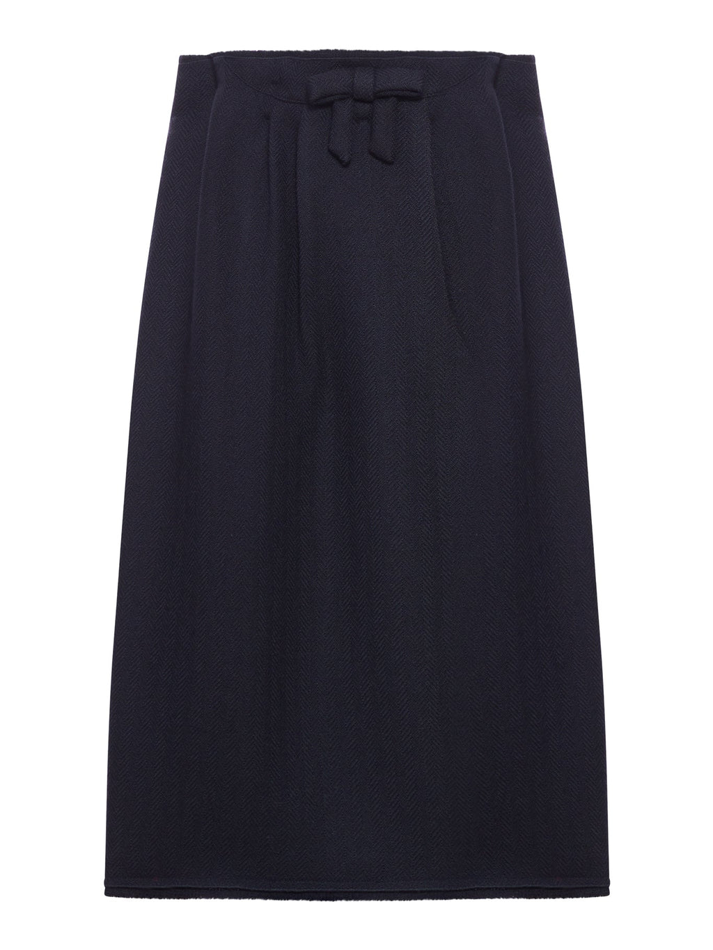 Оригінальна Chevron MIDI Skirt Prada – боковий вид