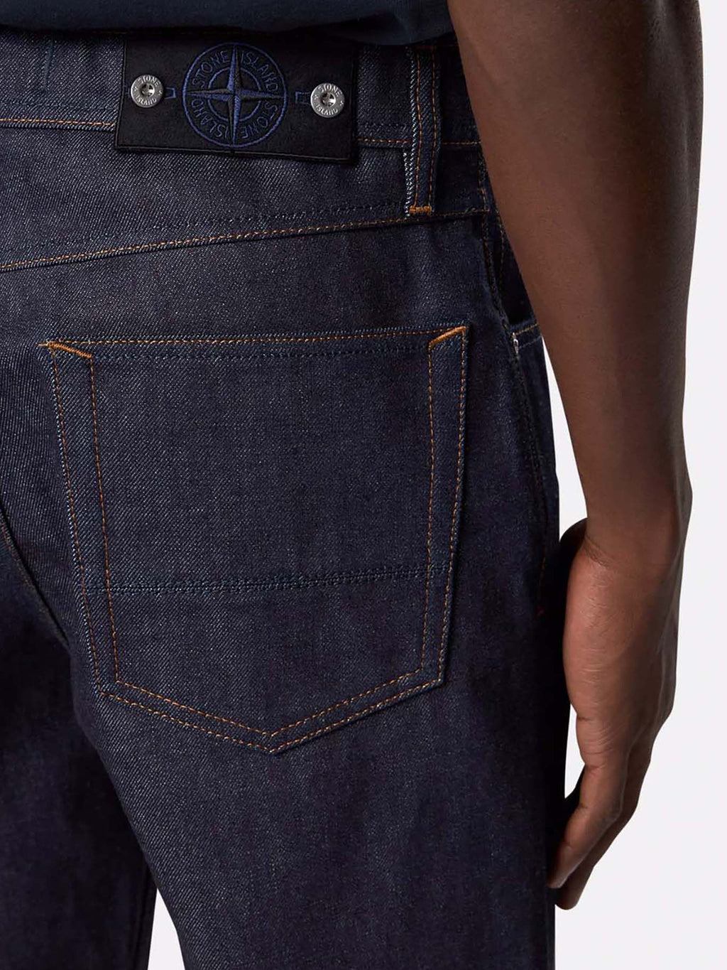 Jeans Indigo Denim-Raw Stone island – Гарантія оригінальності – збільшений вид