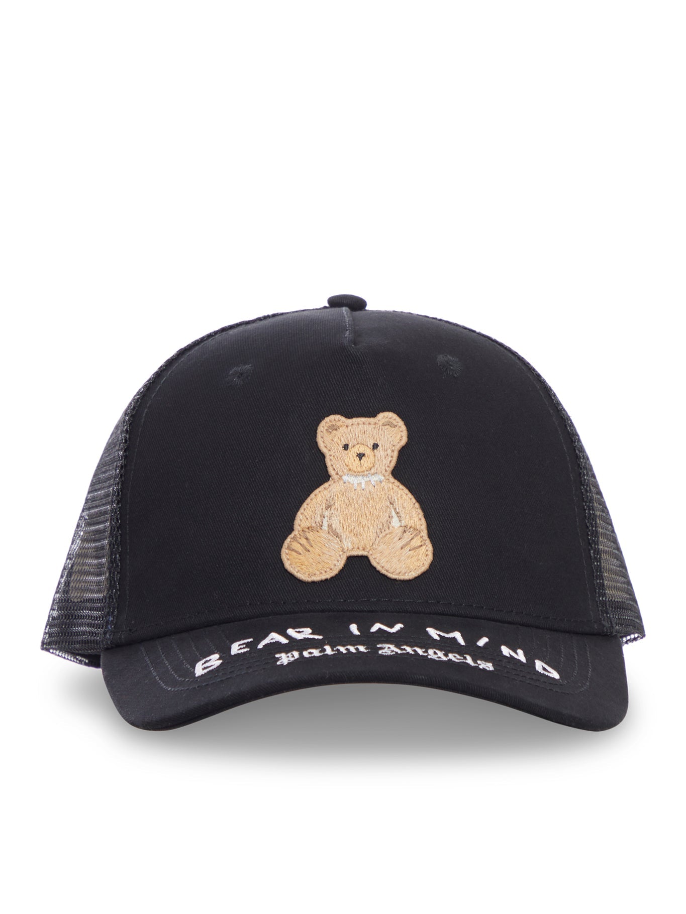 BEAR IN MIND TRUCKER HAT PALM ANGELS – Гарантія оригінальності – боковий вид