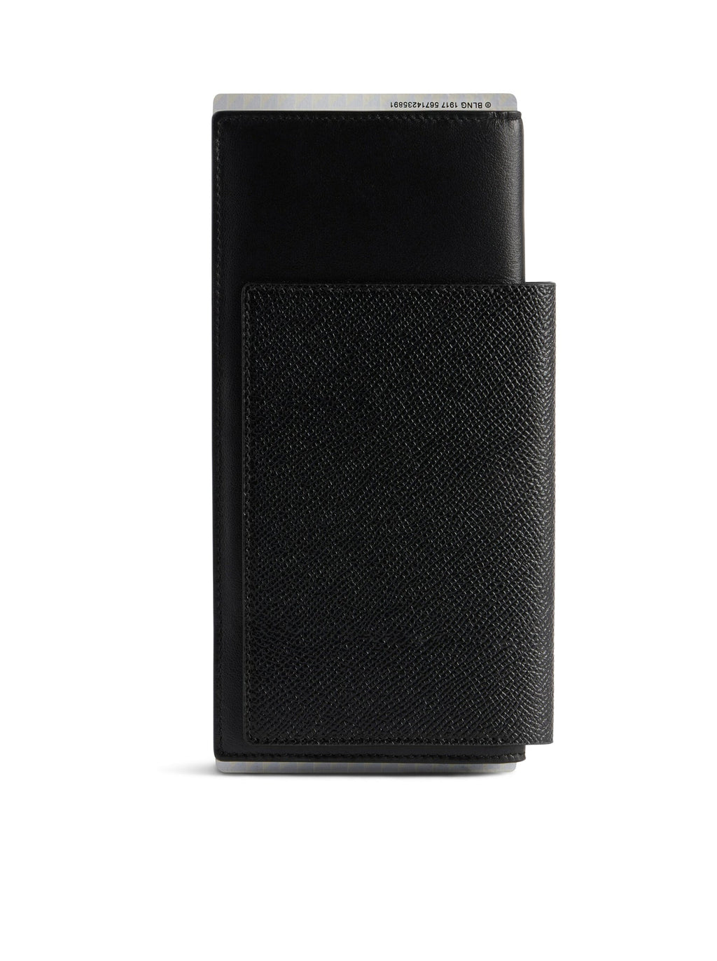 1-Card Long Passport Wallet In Black Balenciaga оригінал – Купити в Україні – вид ззаду