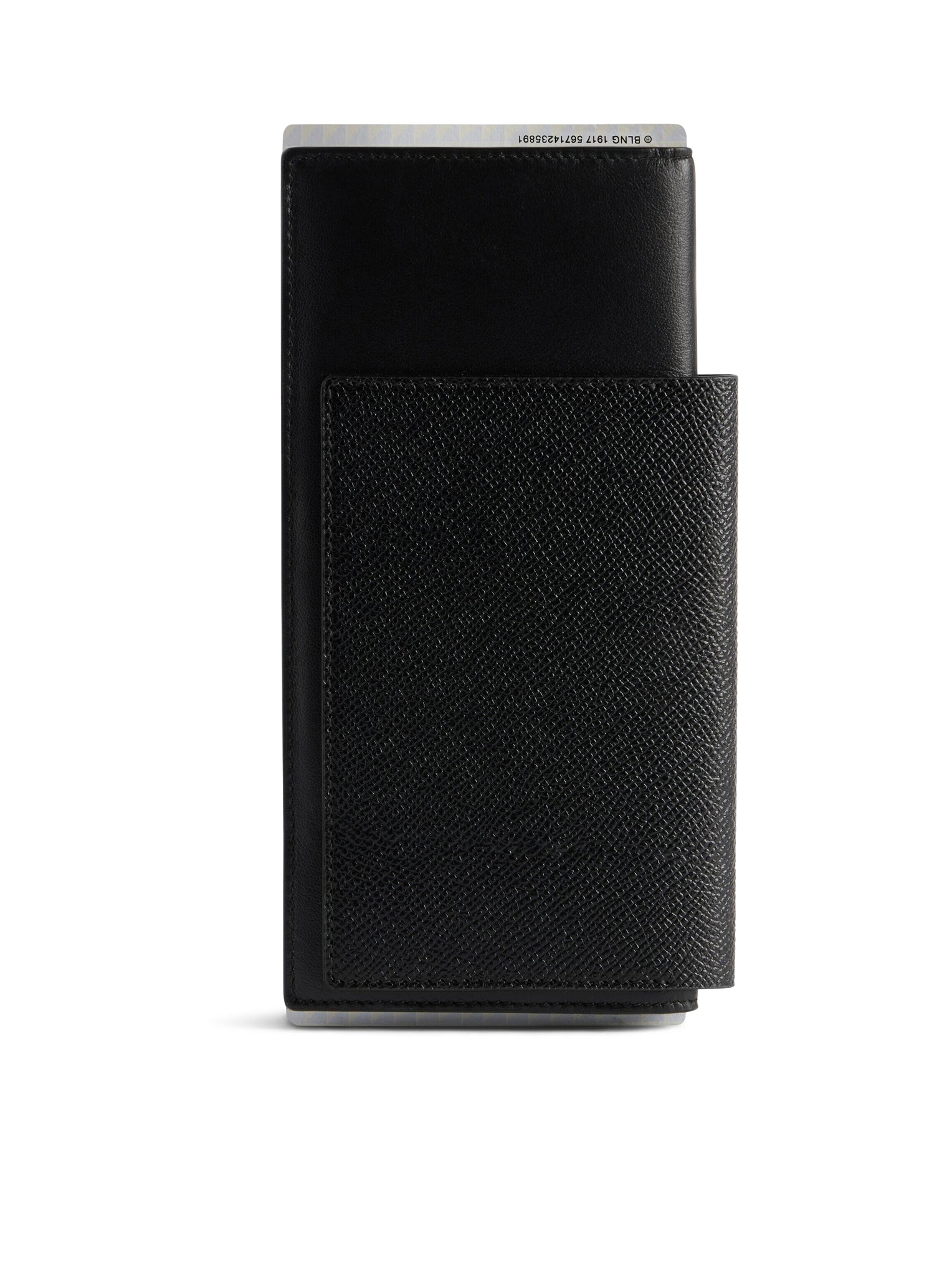 1-Card Long Passport Wallet In Black Balenciaga оригінал – Купити в Україні – вид ззаду