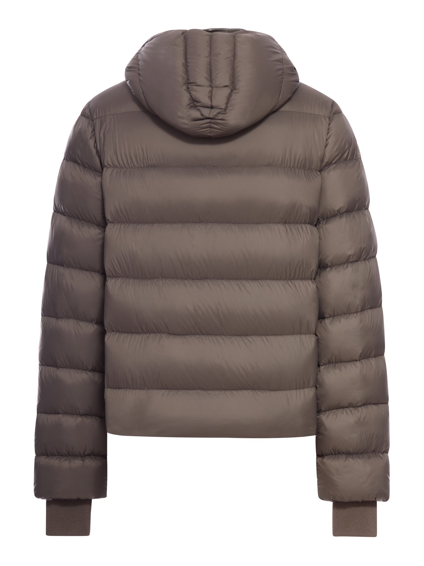 Оригінальна Gimp Padded Down Jacket In Re-Nylon Rick owens – вид ззаду