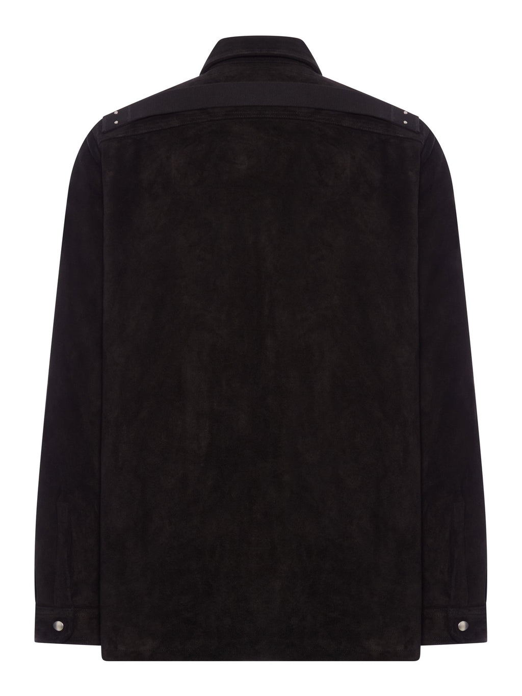 Suede Overshirt Rick owens оригінал – Купити в Україні – вид ззаду