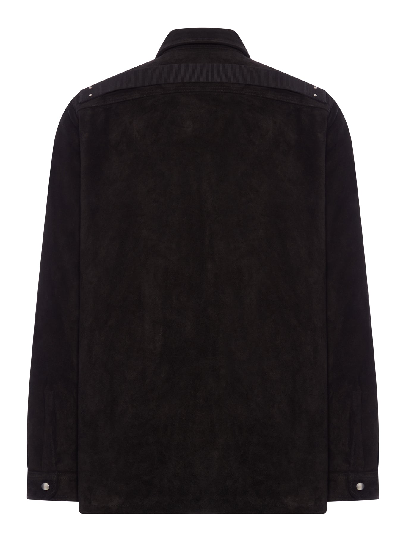 Suede Overshirt Rick owens оригінал – Купити в Україні – вид ззаду