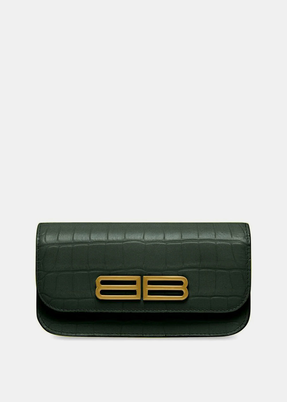 Forest Green Gossip Chain Wallet Balenciaga оригінал – Купити в Україні – збільшений вид