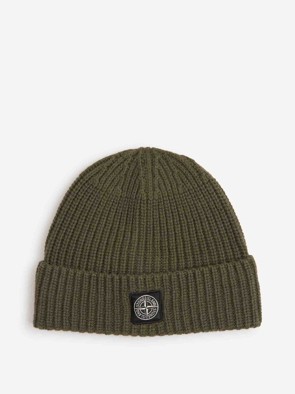 Wool Logo Beanie Stone island – Гарантія оригінальності – боковий вид