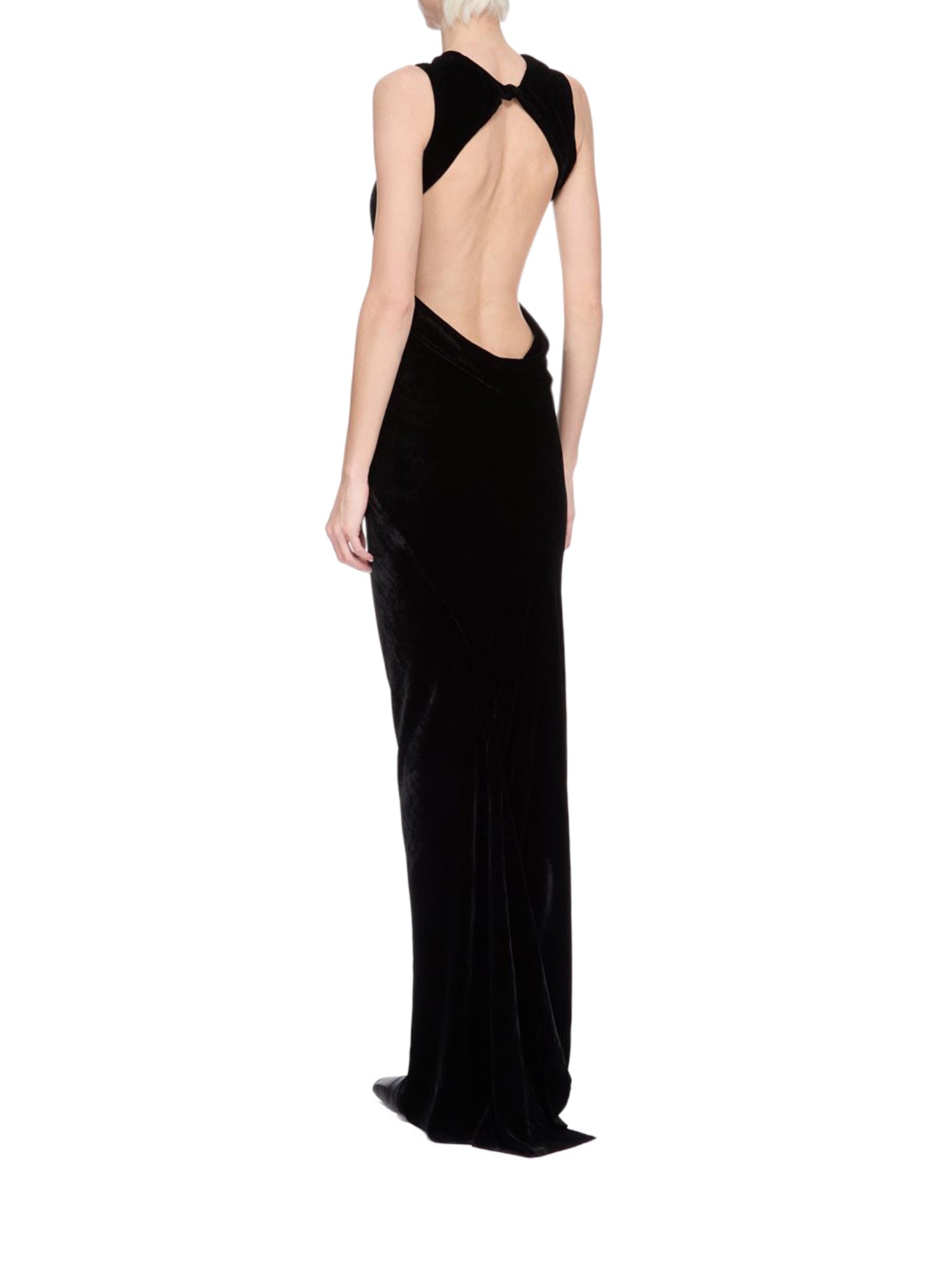 Open Back Gown Dress Rick owens – Гарантія оригінальності – детальний вид