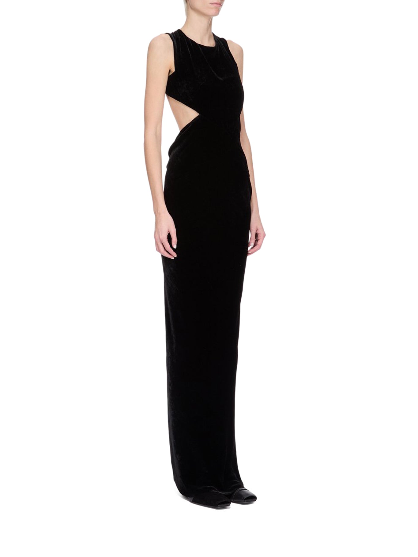 Open Back Gown Dress Rick owens – Гарантія оригінальності – збільшений вид