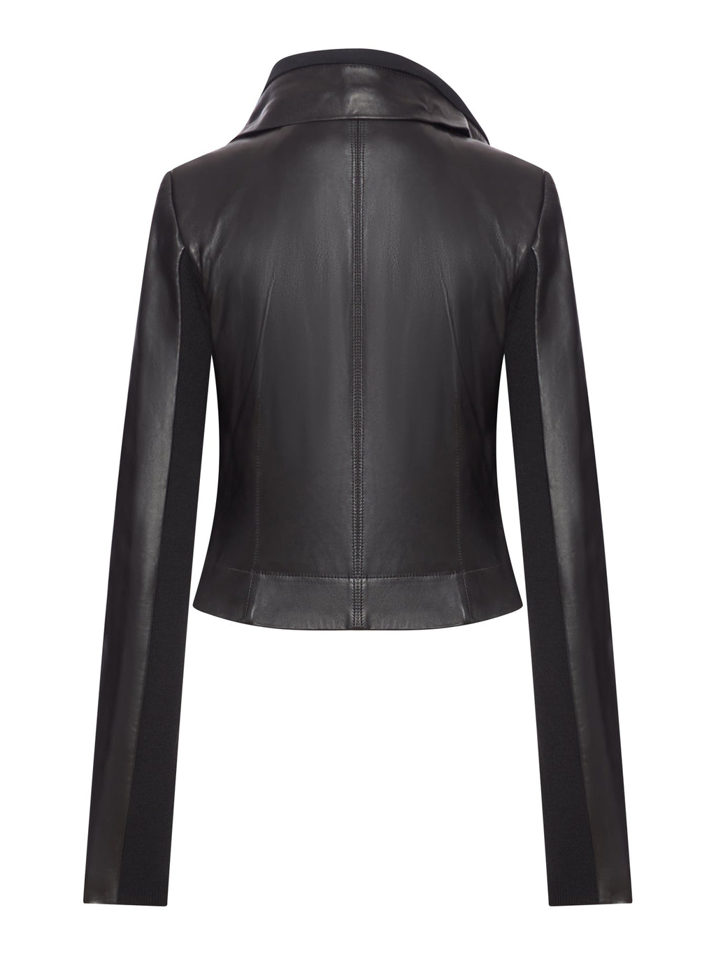Leather Biker Jacket Rick owens – Гарантія оригінальності – вид ззаду