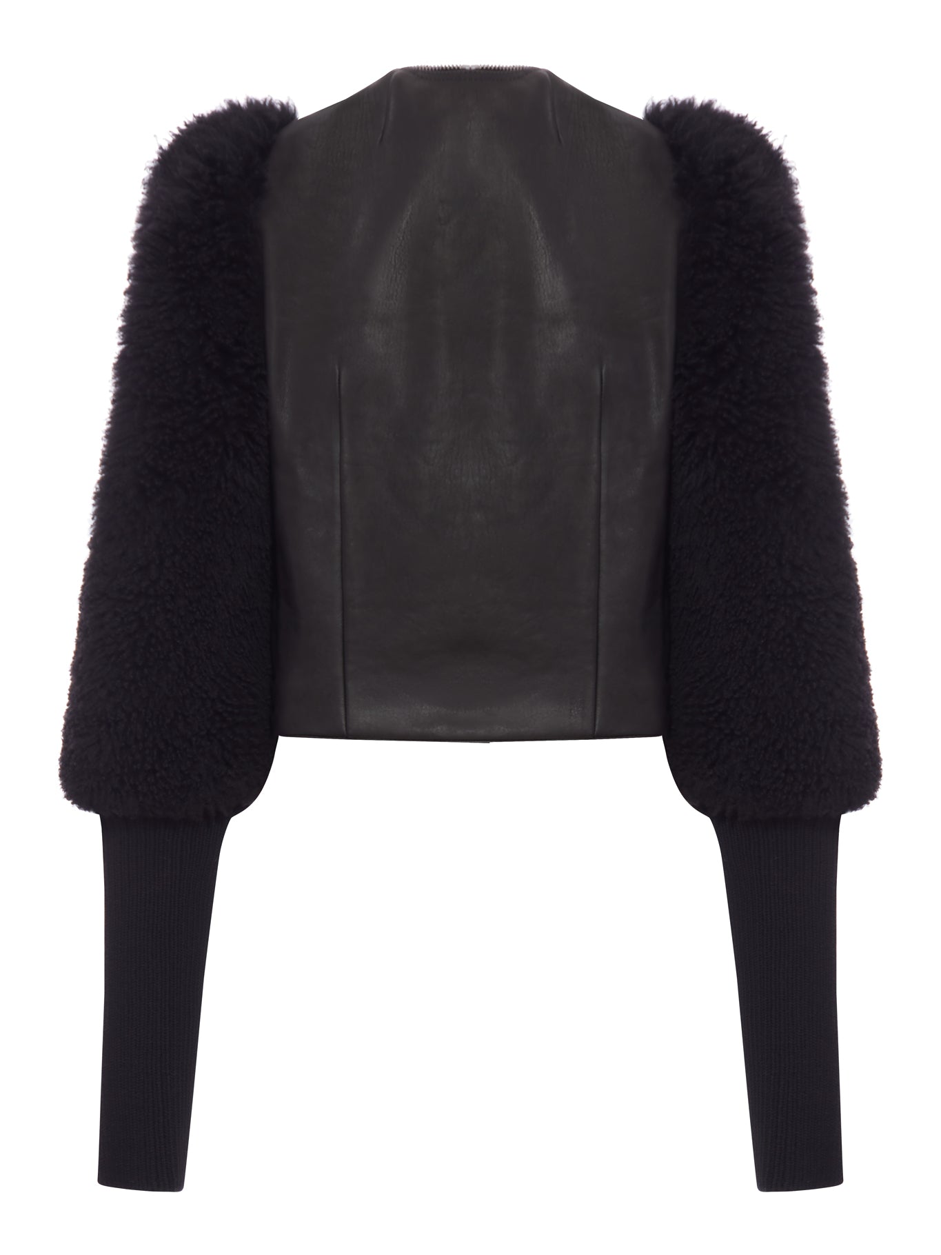 Klaus Cropped Jacket Rick owens – Гарантія оригінальності – вид ззаду