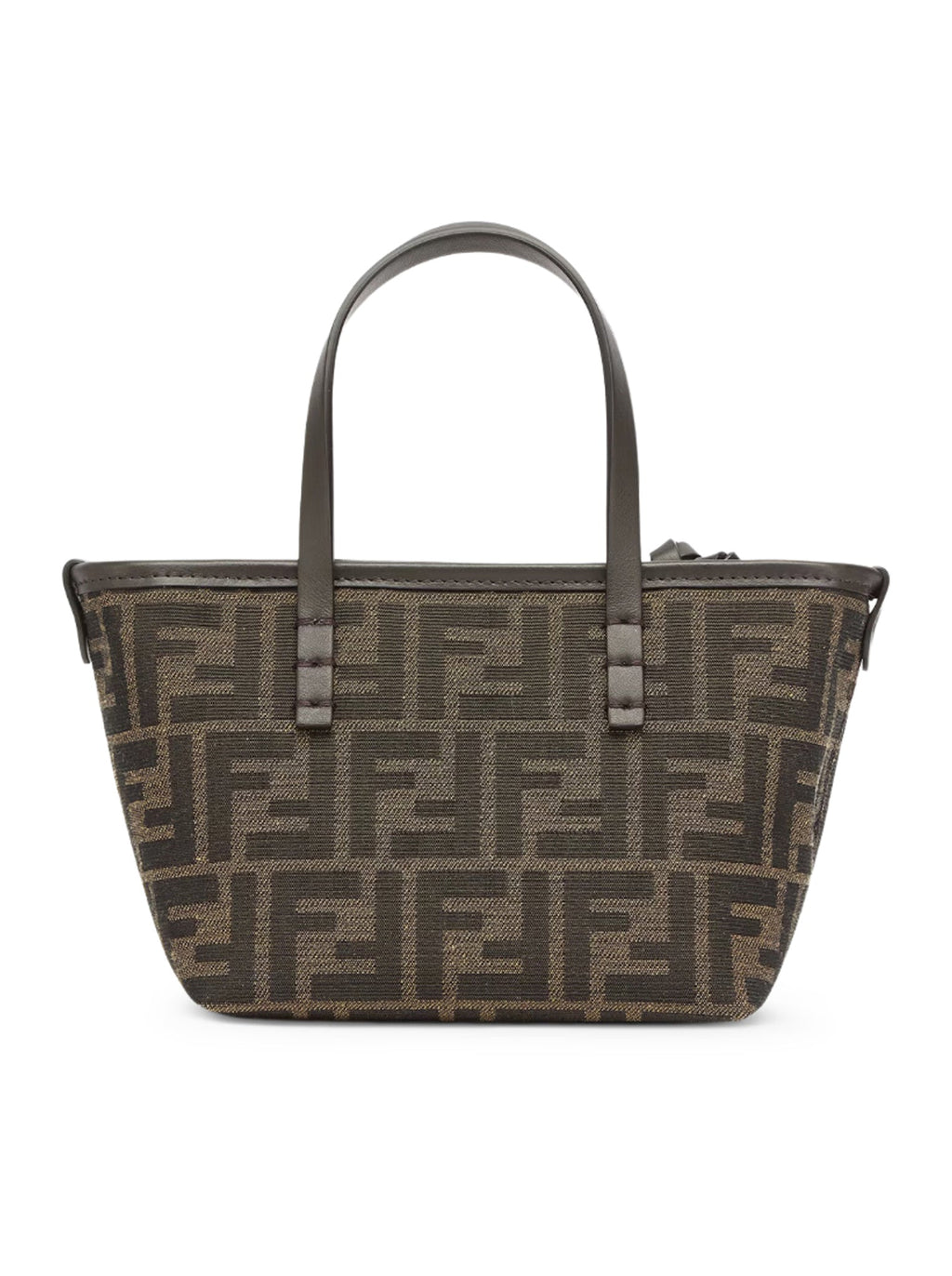 Оригінальна Roll Mini In Jaquard Ff Brown Fendi – детальний вид