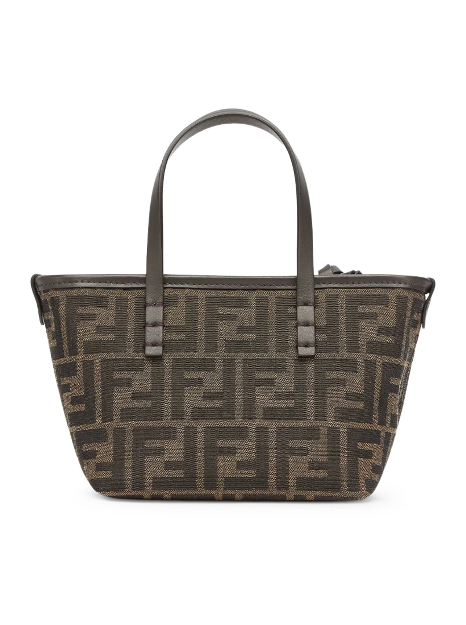 Оригінальна Roll Mini In Jaquard Ff Brown Fendi – детальний вид