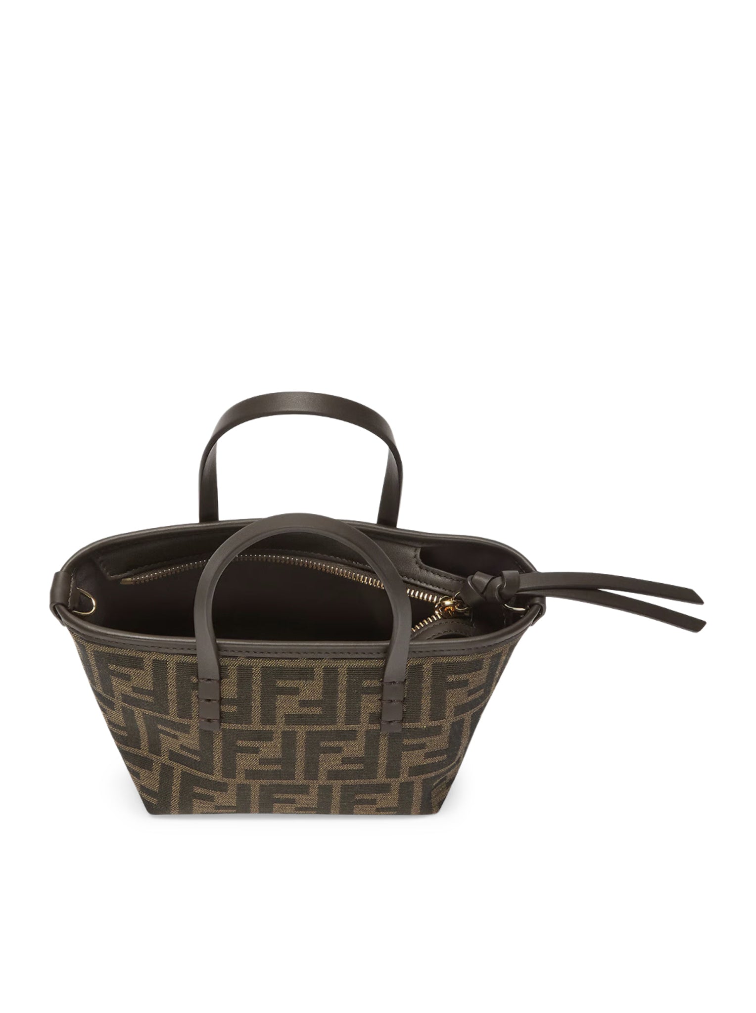 Оригінальна Roll Mini In Jaquard Ff Brown Fendi – збільшений вид