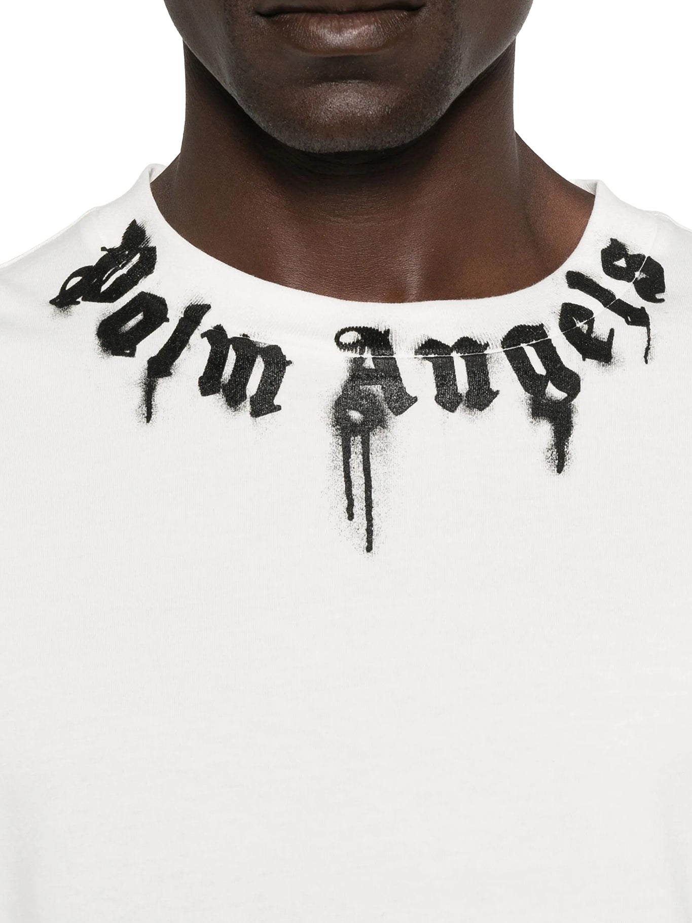 Оригінальна COTTON T-SHIRT WITH PRINT PALM ANGELS – збільшений вид