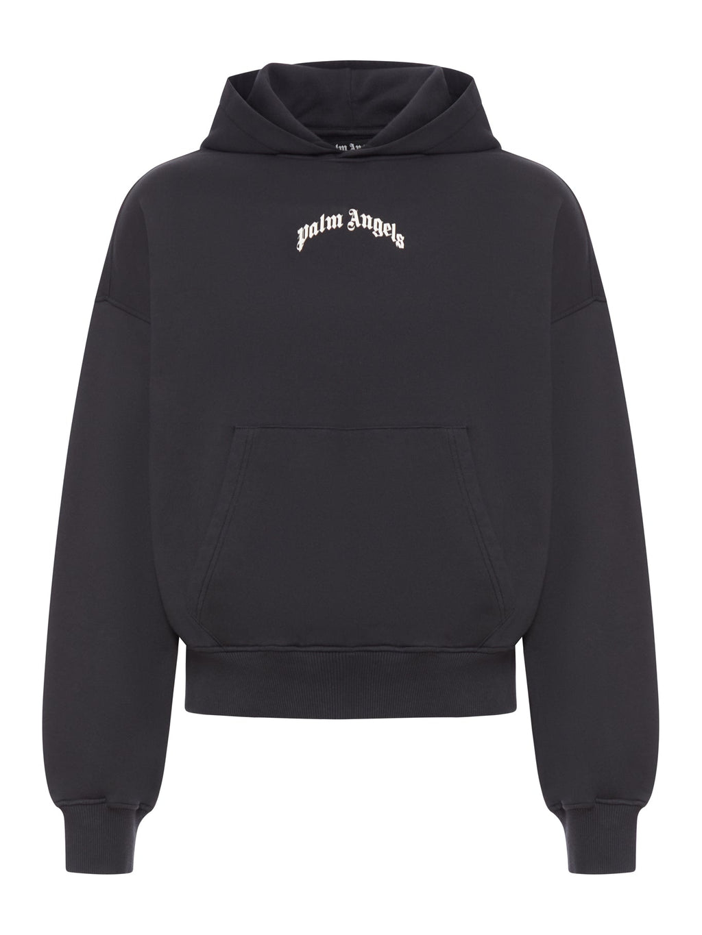 Оригінальна Sweatshirt With Curved Logo Palm angels – боковий вид