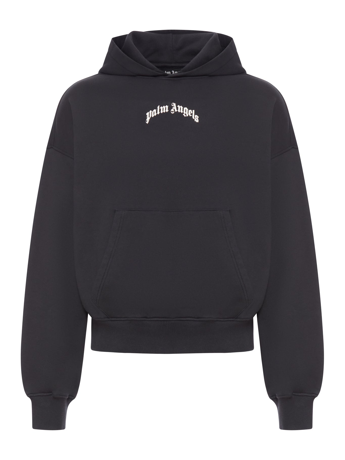 Оригінальна Sweatshirt With Curved Logo Palm angels – боковий вид