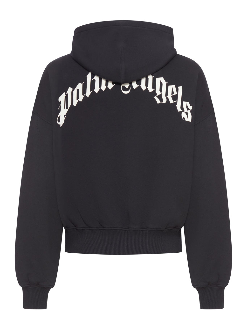 Оригінальна Sweatshirt With Curved Logo Palm angels – вид ззаду