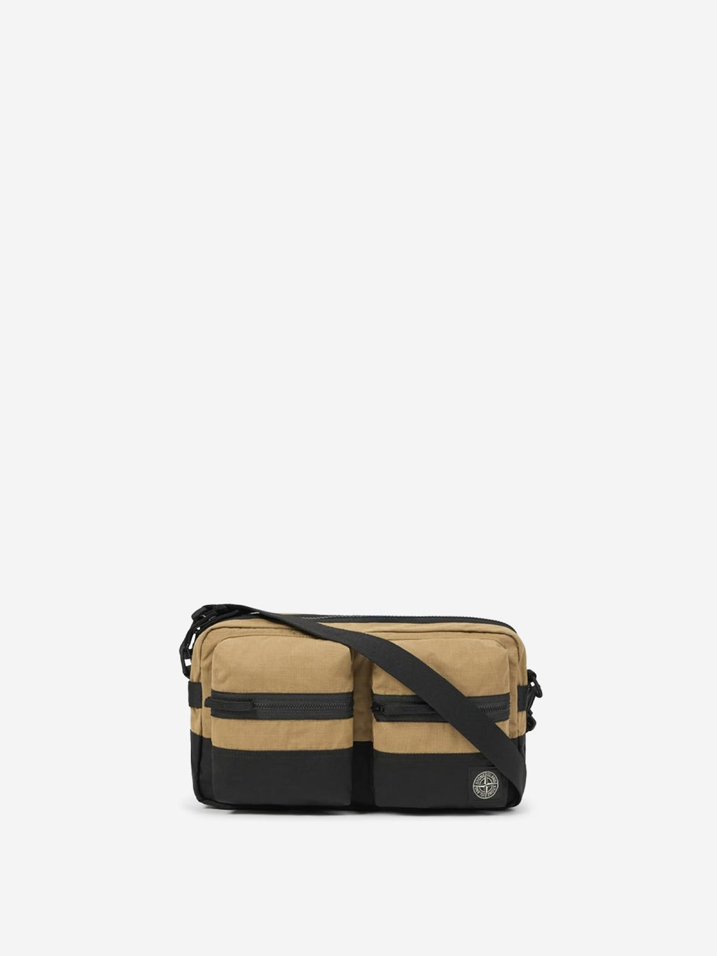 Cotton Ripstop Shoulder Bag Stone island – Гарантія оригінальності – боковий вид