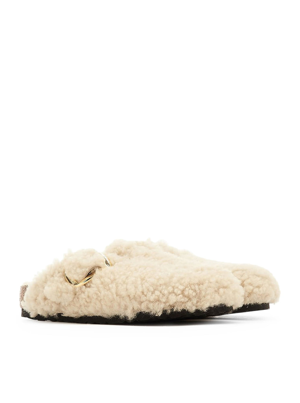 Boston Big Buckle Shearling Birkenstock – Гарантія оригінальності – вид ззаду