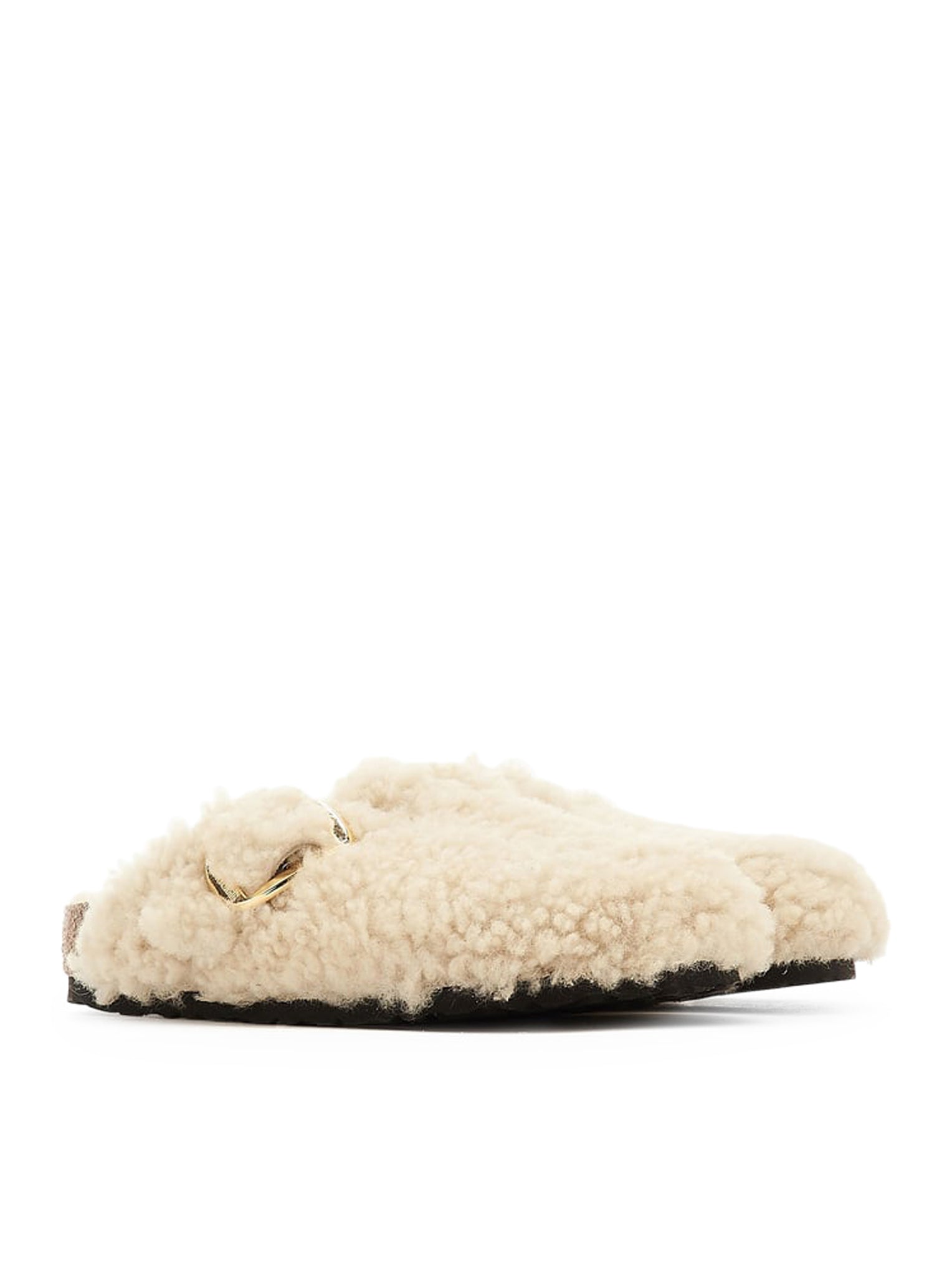 Boston Big Buckle Shearling Birkenstock – Гарантія оригінальності – вид ззаду - BIRKENSTOCK