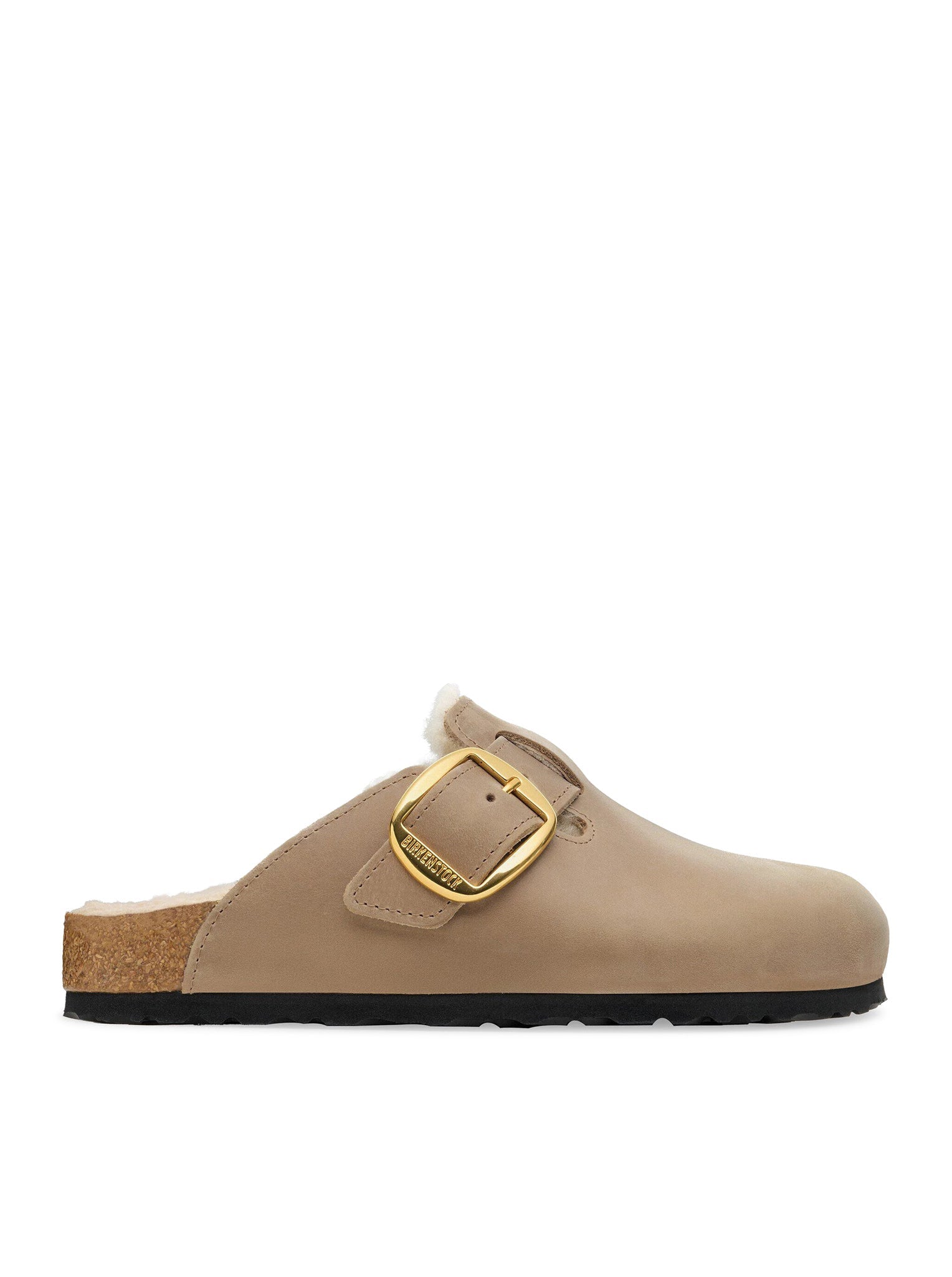 Boston Big Buckle Shearling Birkenstock – Гарантія оригінальності – боковий вид - BIRKENSTOCK