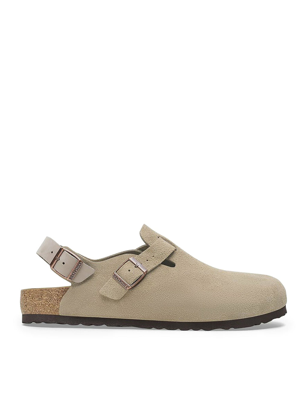 Оригінальна Tokio In Taupe Suede Birkenstock – боковий вид