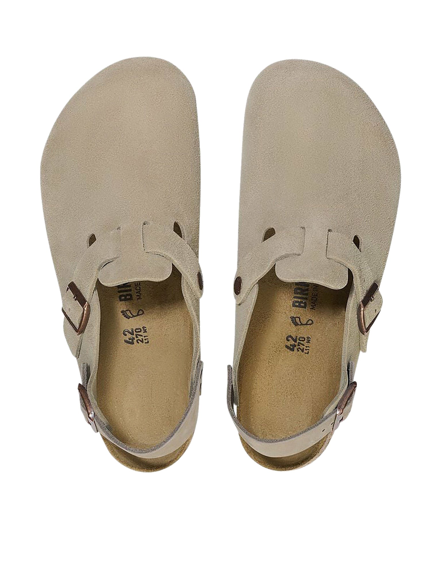Оригінальна Tokio In Taupe Suede Birkenstock – детальний вид - BIRKENSTOCK