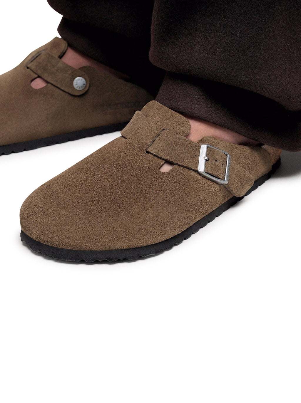 Оригінальна Suede Boston Birkenstock – детальний вид