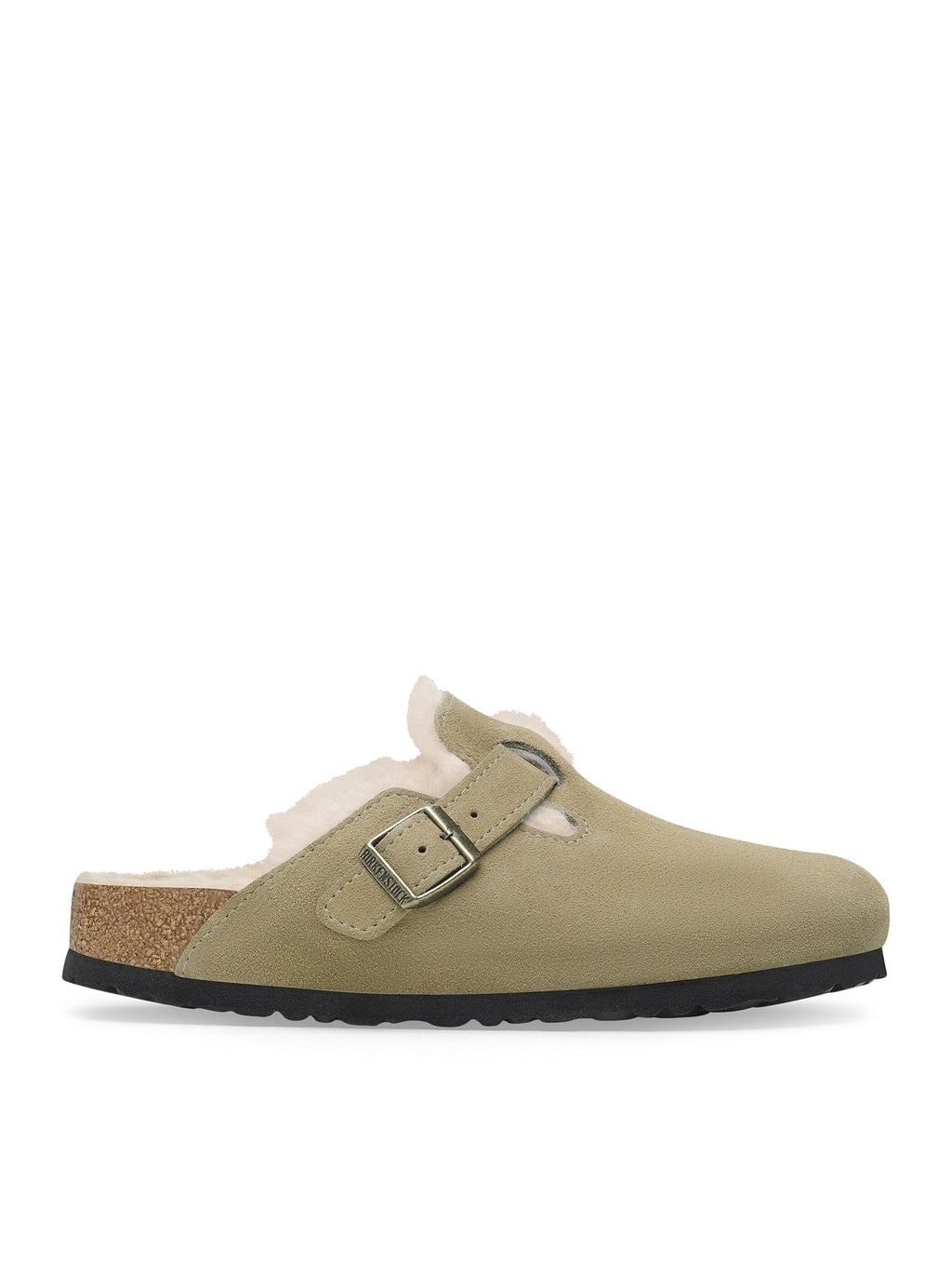 Lamb Fur Boston Birkenstock оригінал – Купити в Україні – боковий вид