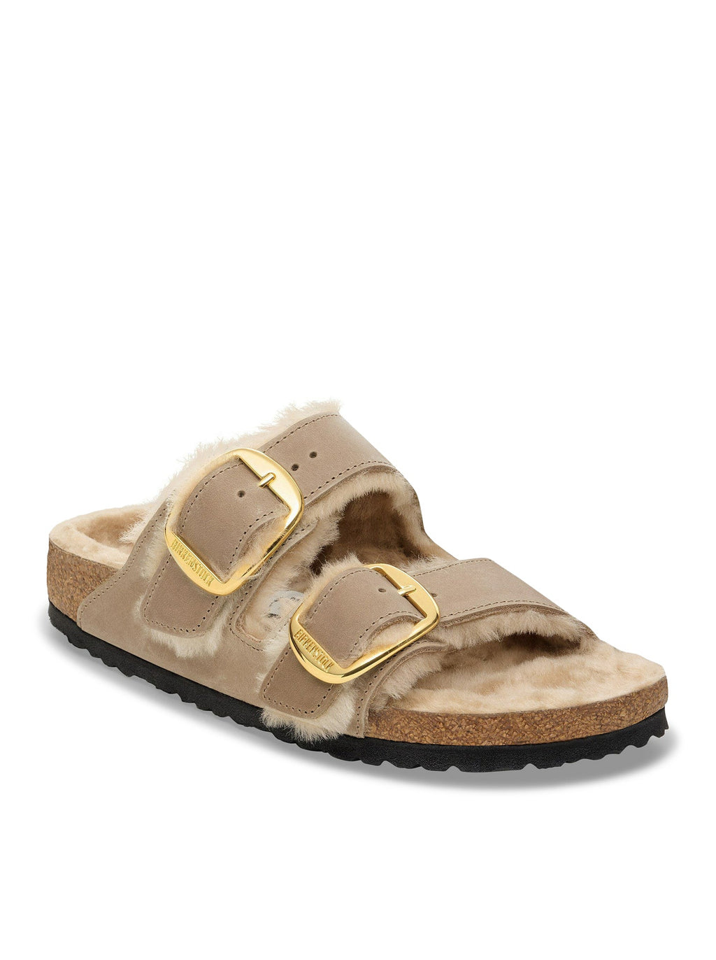 Arizona Big Buckle With Lamb Fur Birkenstock – Гарантія оригінальності – збільшений вид