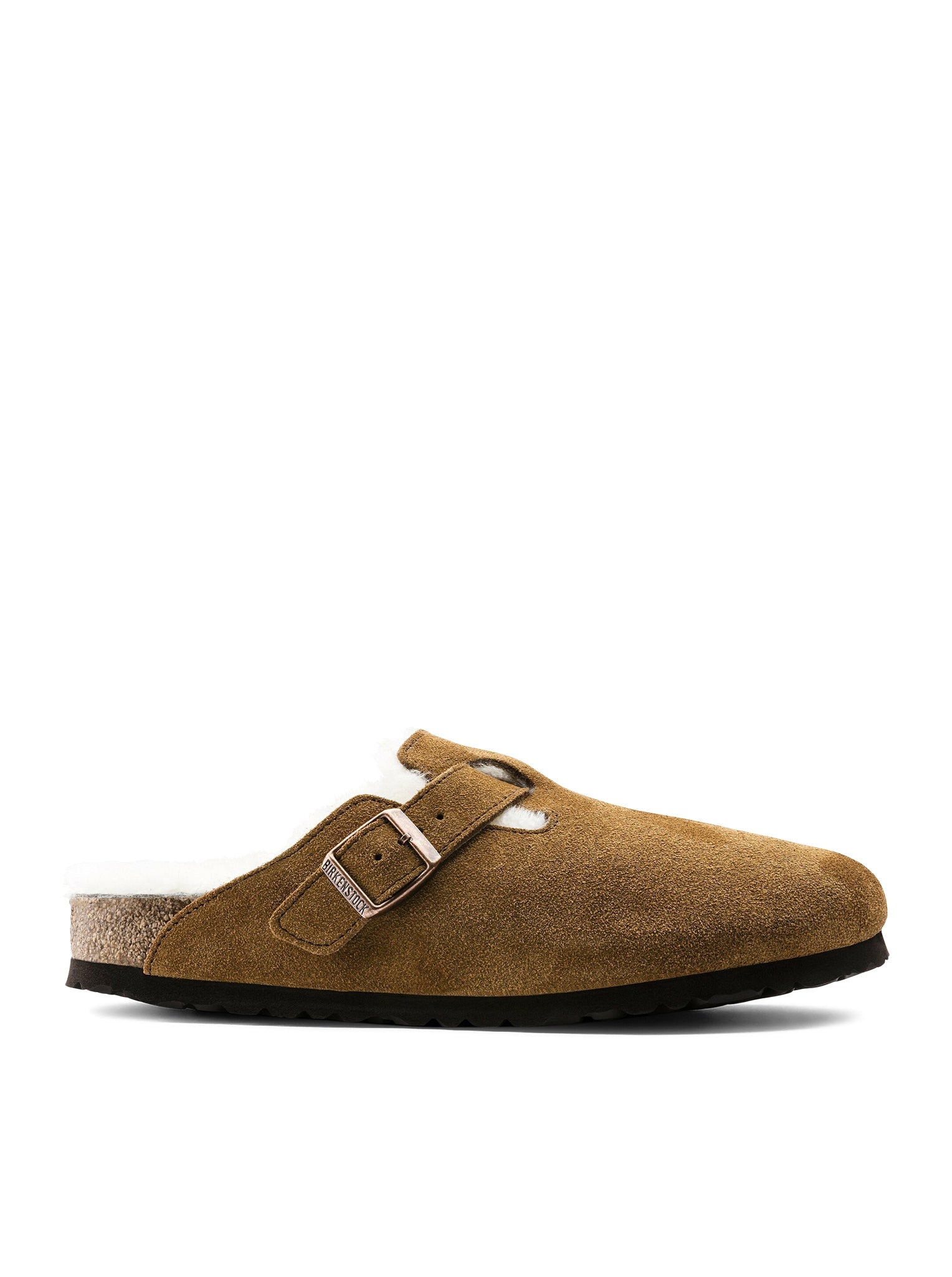 Lamb Fur Boston Birkenstock оригінал – Купити в Україні – боковий вид - BIRKENSTOCK