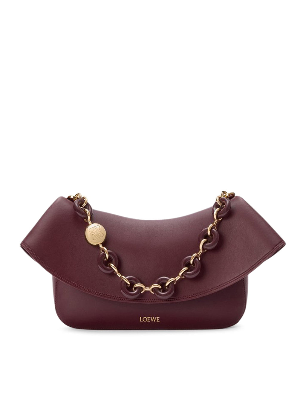 Medium Ola Bag In Smooth Calfskin Loewe оригінал – Купити в Україні – боковий вид