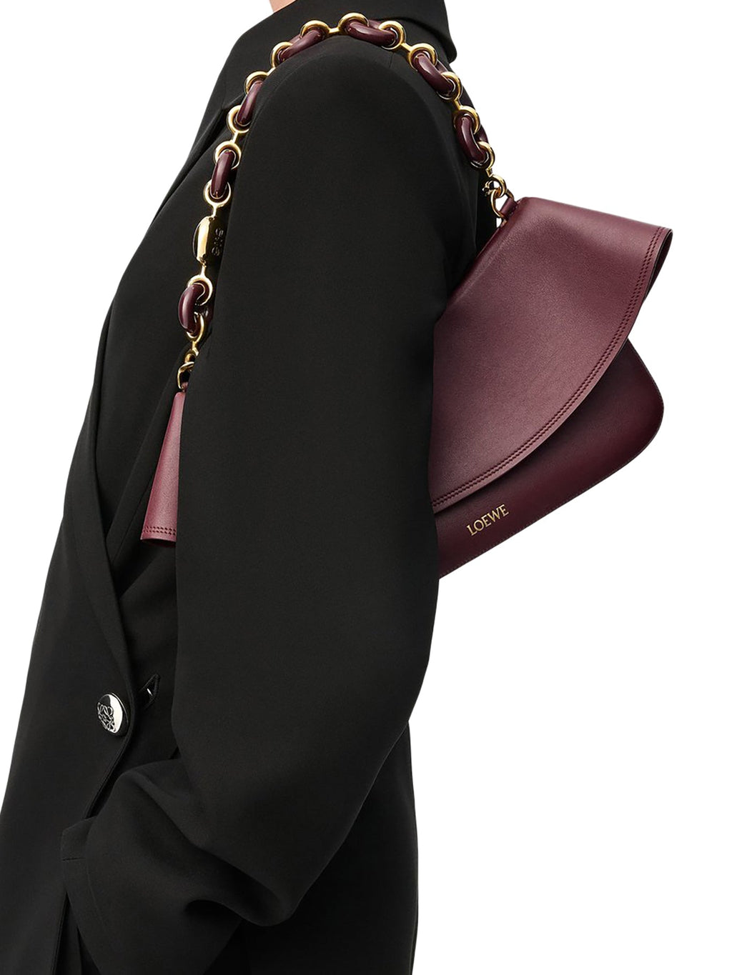 Medium Ola Bag In Smooth Calfskin Loewe оригінал – Купити в Україні – детальний вид