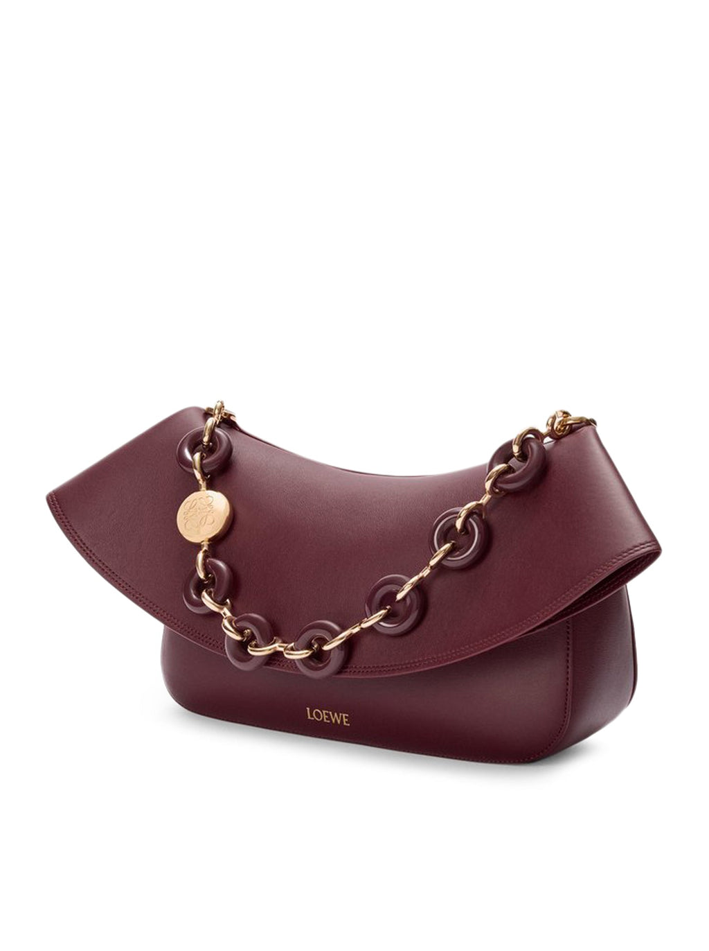 Medium Ola Bag In Smooth Calfskin Loewe оригінал – Купити в Україні – збільшений вид