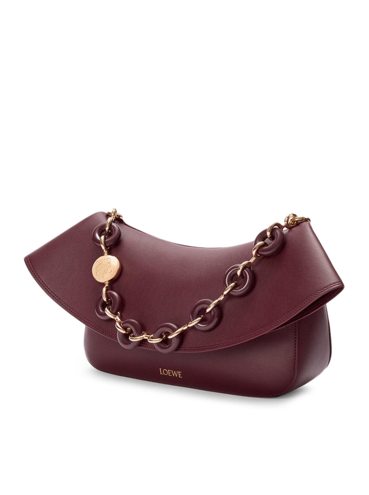 Medium Ola Bag In Smooth Calfskin Loewe оригінал – Купити в Україні – збільшений вид