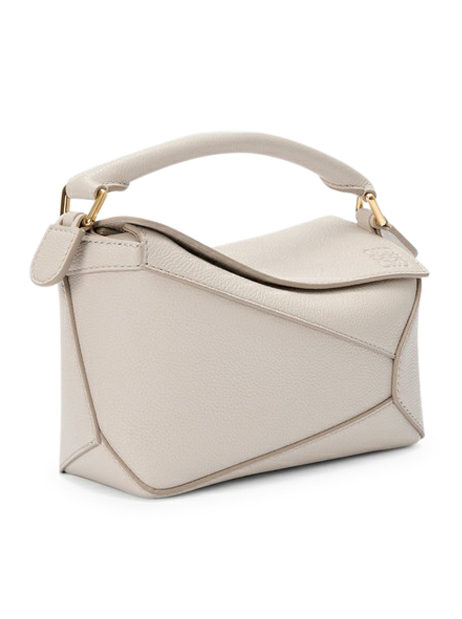 Puzzle Edge Mini Bag In Grenade Leather Loewe – Гарантія оригінальності – збільшений вид