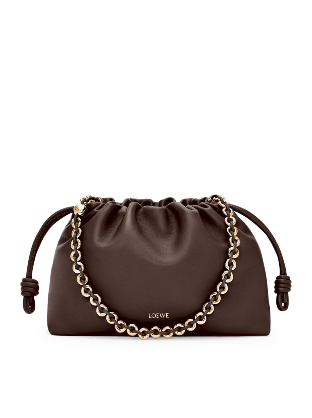 Medium Flamenco Bag In Soft Lambskin Nappa Loewe – Гарантія оригінальності – боковий вид
