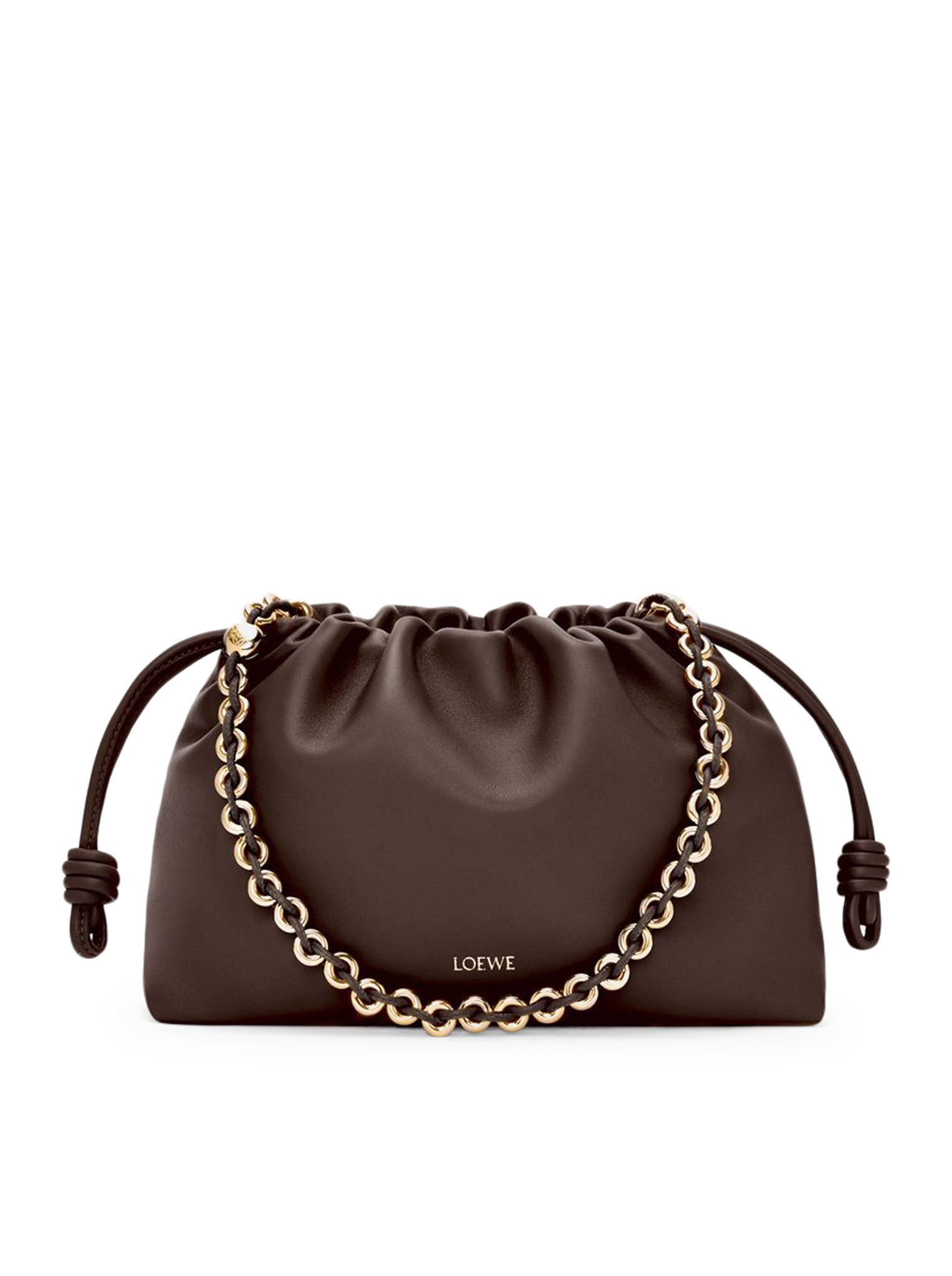 Medium Flamenco Bag In Soft Lambskin Nappa Loewe – Гарантія оригінальності – боковий вид