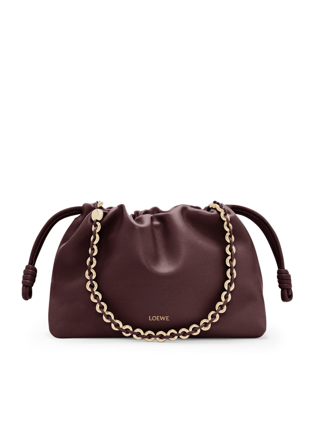 Medium Flamenco Bag In Soft Lambskin Nappa Loewe – Гарантія оригінальності – боковий вид