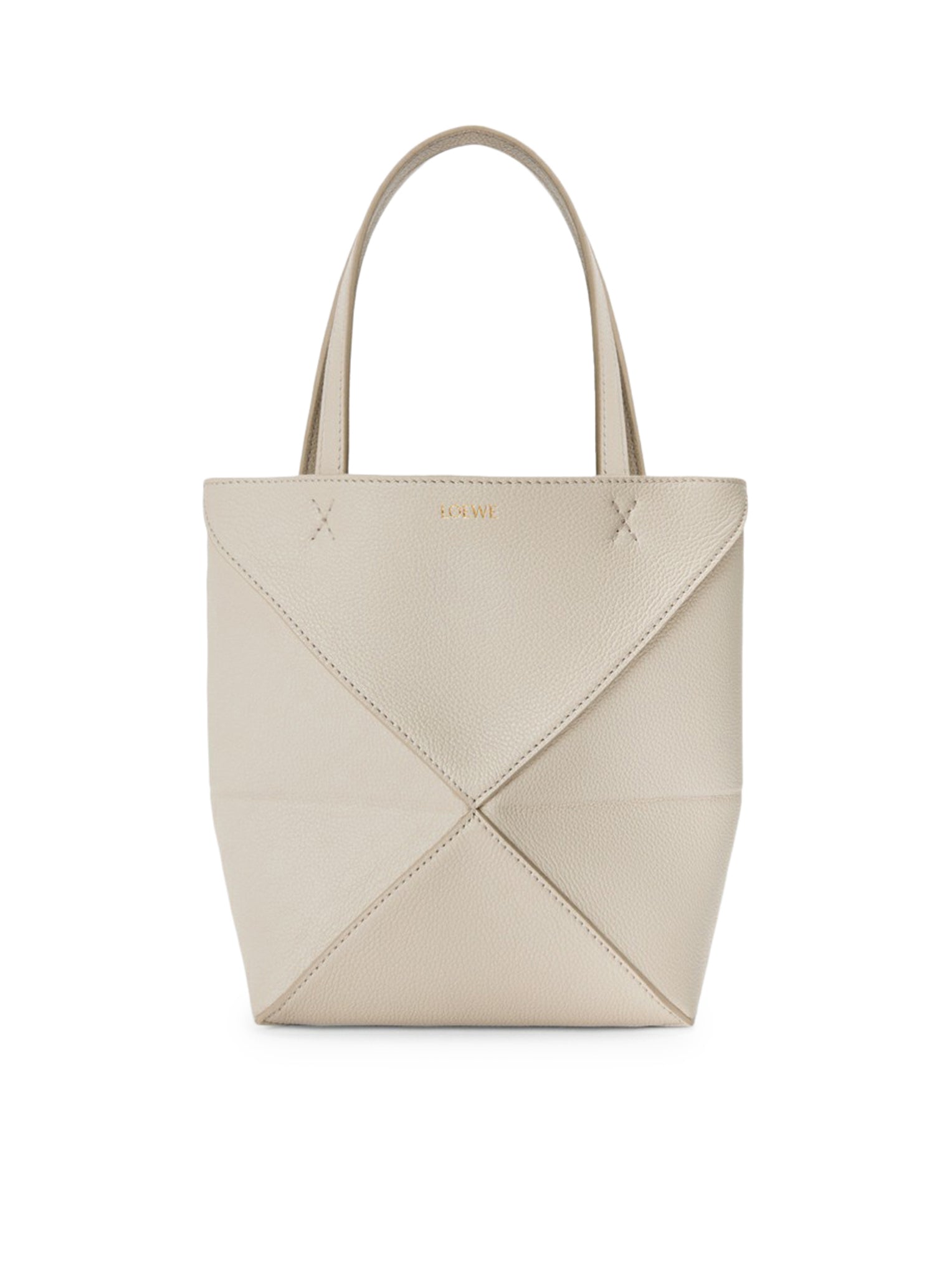 Mini Puzzle Fold Leather Bag Loewe оригінал – Купити в Україні – боковий вид
