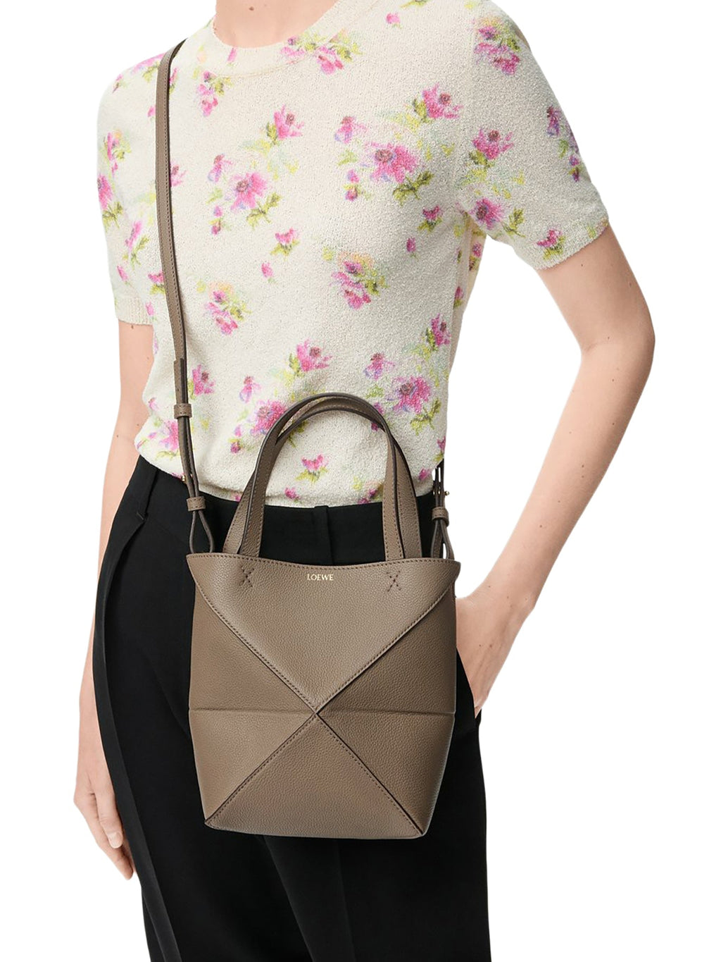 Mini Puzzle Fold Leather Bag Loewe оригінал – Купити в Україні – детальний вид