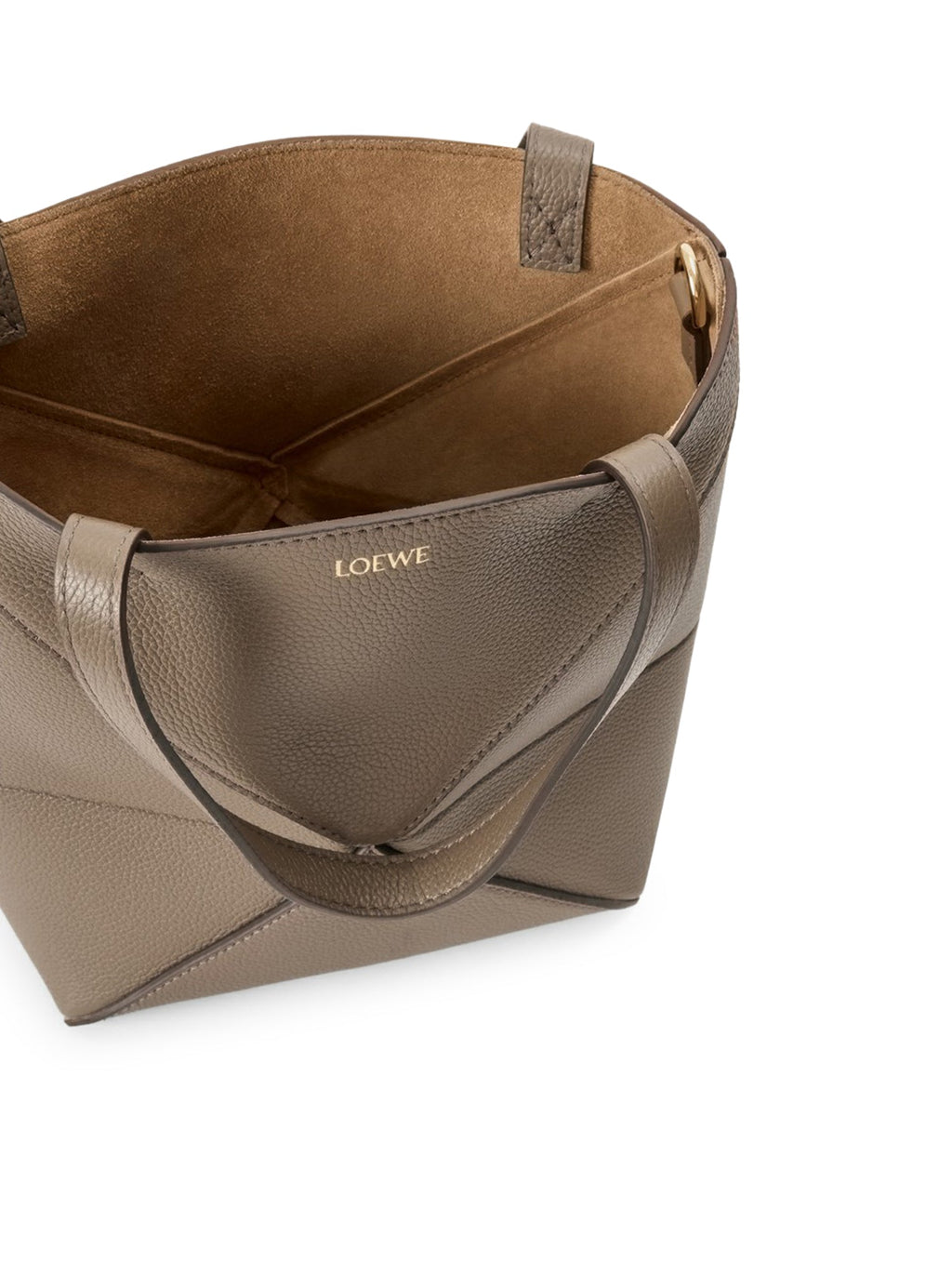 Mini Puzzle Fold Leather Bag Loewe оригінал – Купити в Україні – вид ззаду