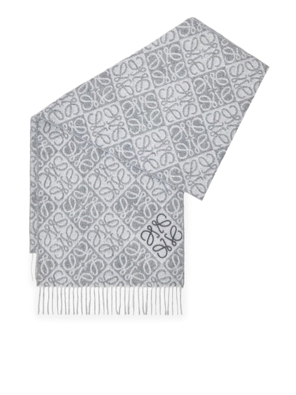 Оригінальна Anagram Wool And Cashmere Scarf Loewe – боковий вид