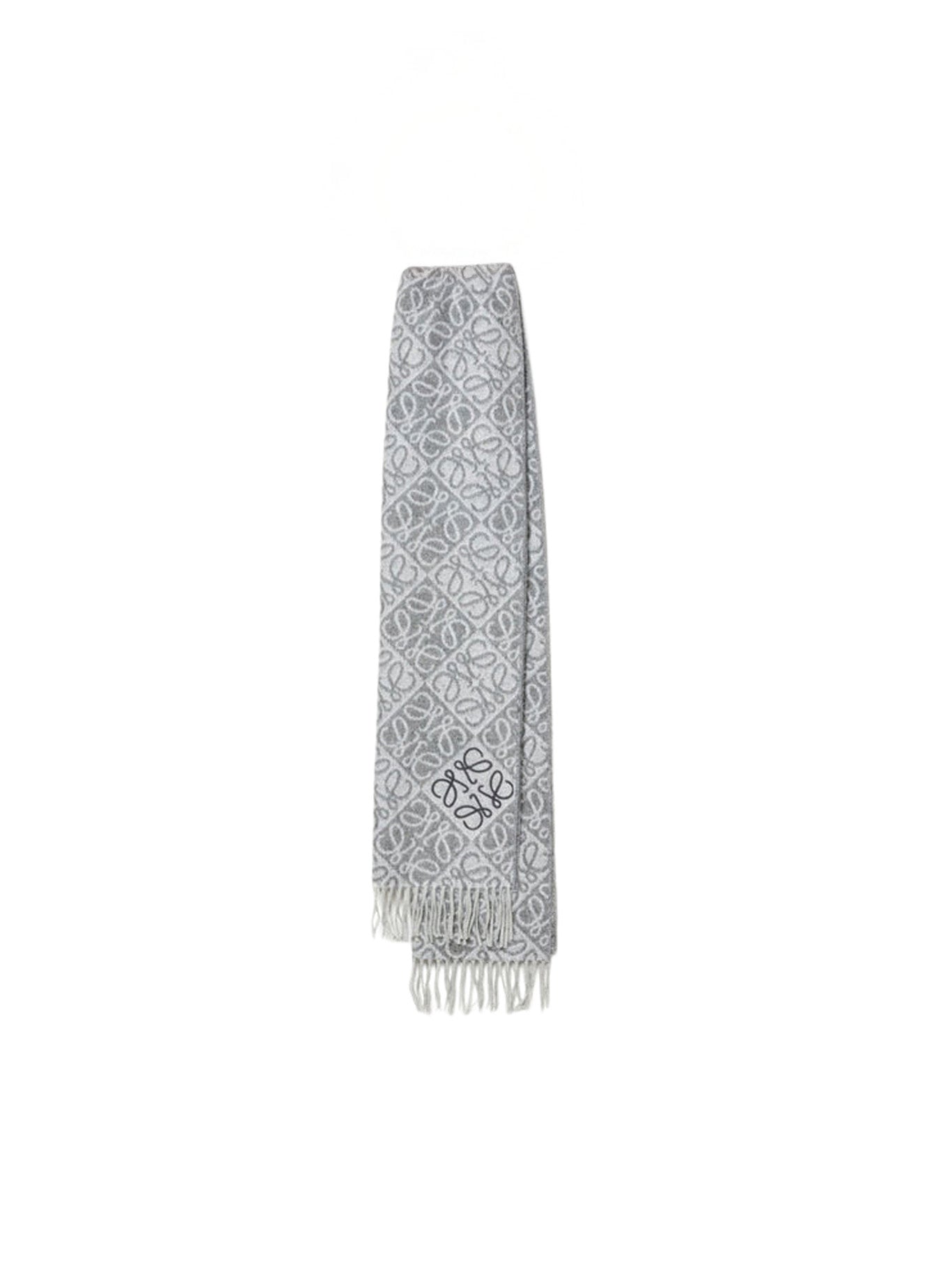 Оригінальна Anagram Wool And Cashmere Scarf Loewe – вид ззаду