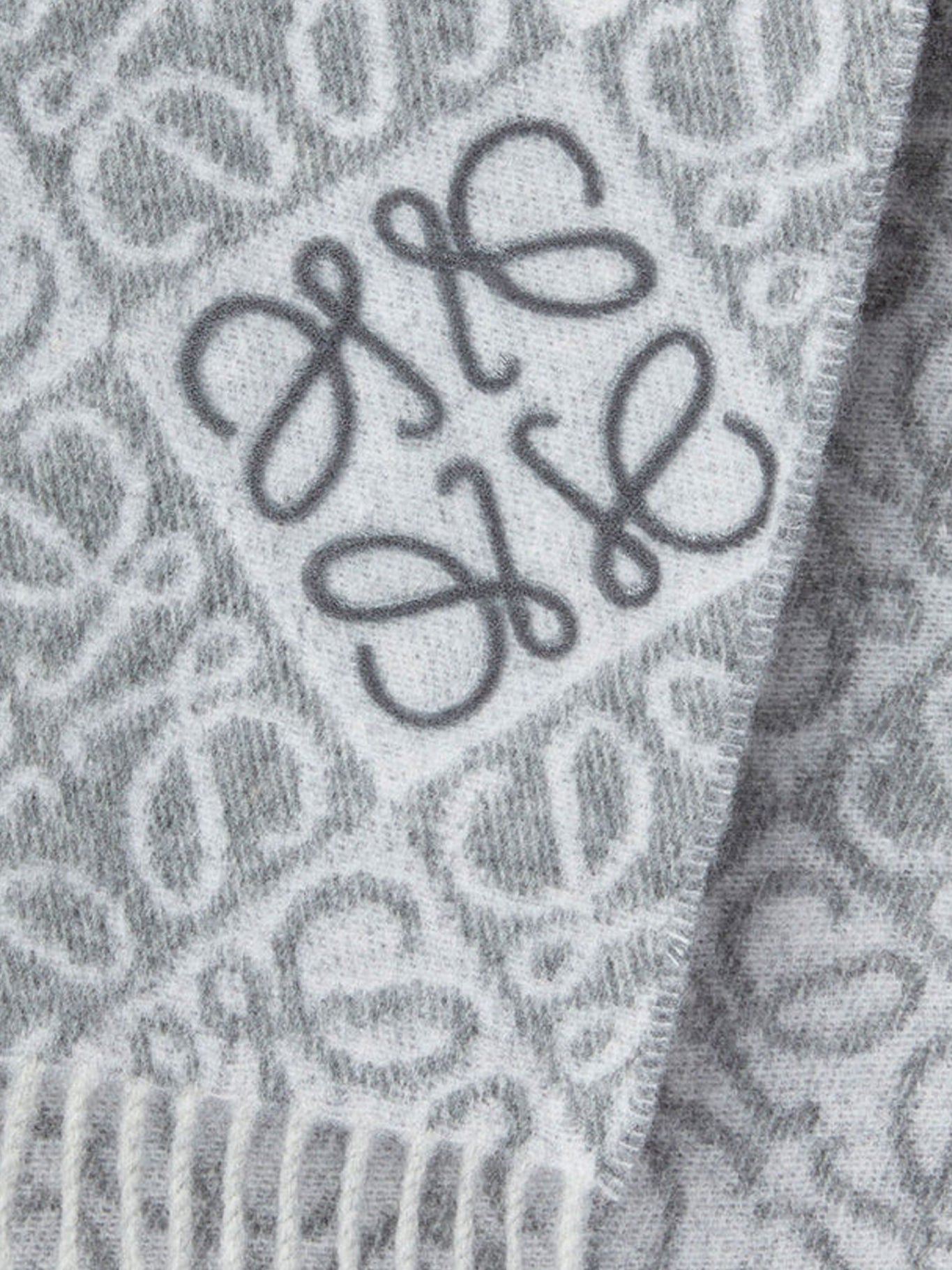 Оригінальна Anagram Wool And Cashmere Scarf Loewe – детальний вид
